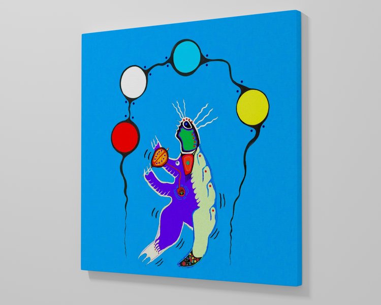 Sky Healer unframed canvas print 