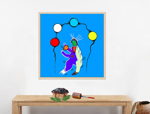 Sky Healer canvas print